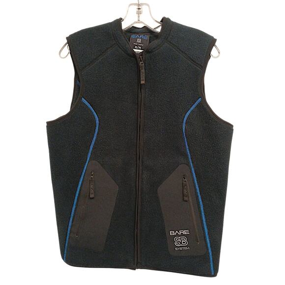 BARE SB System Mid-Layer Drysuit Scuba Diving Exposure Undergarment Vest Mens M - Picture 1 of 10